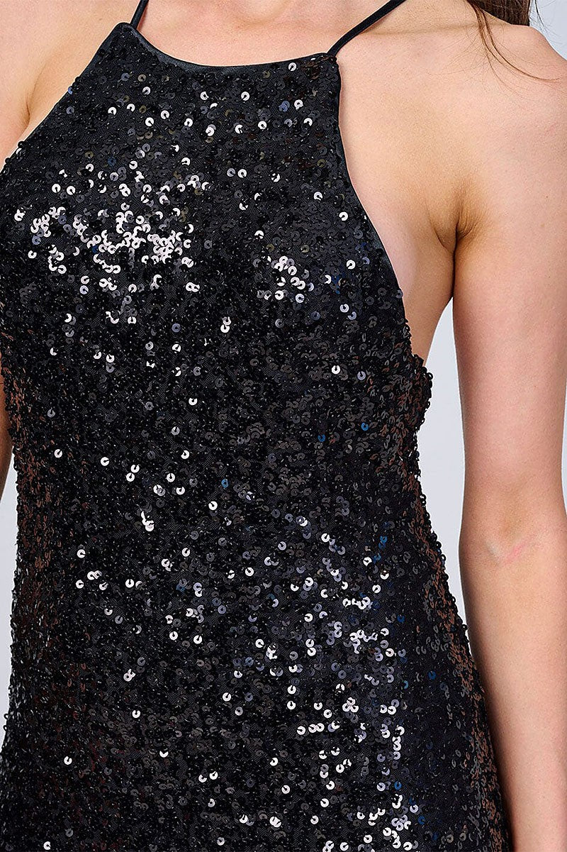 ANISHA SEQUIN MAXI DRESS