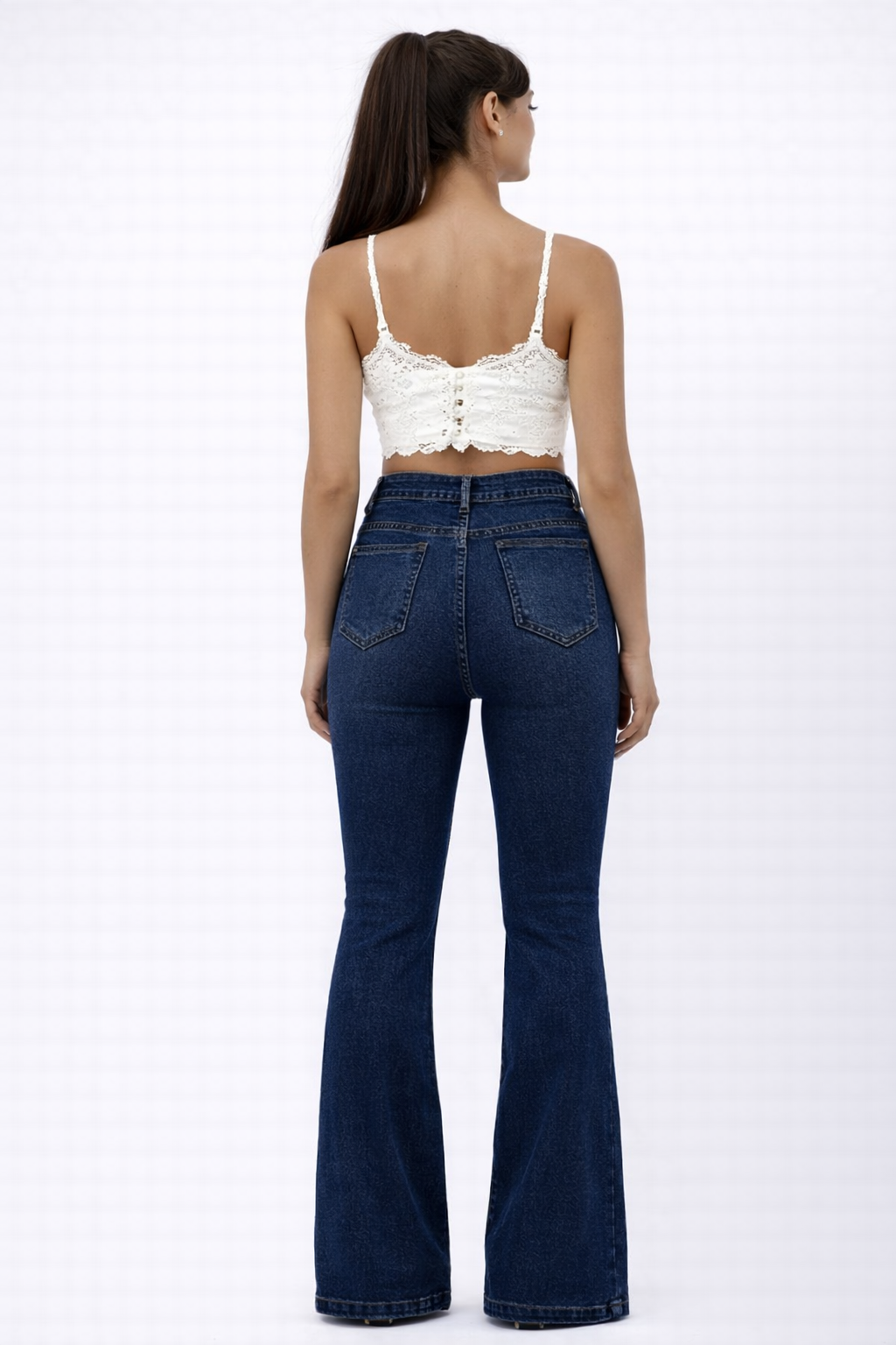 CHIVONNE FLARE LEG JEANS