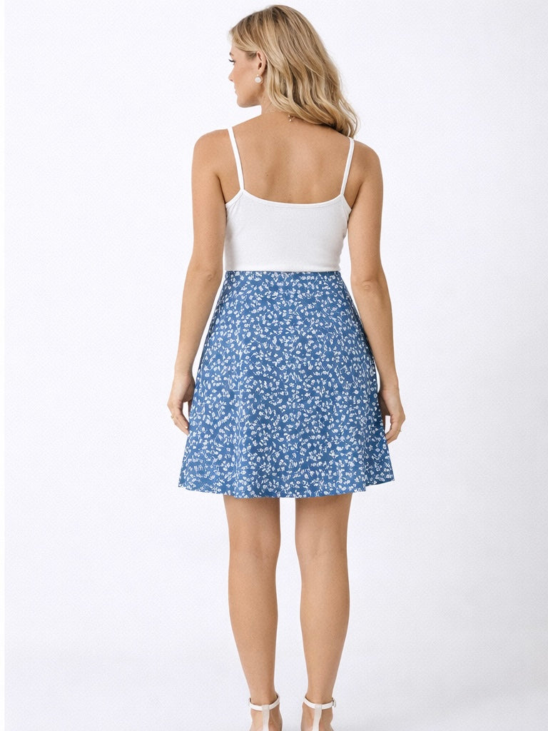 KEATON SIDE TIE WRAP SKIRT
