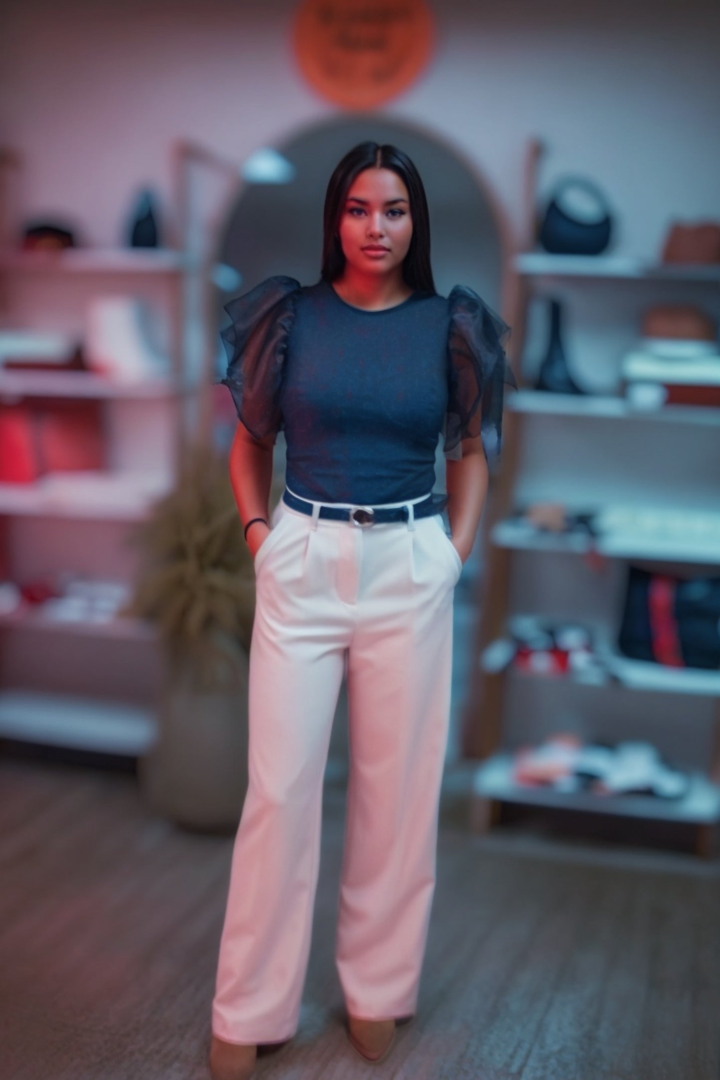 BELLA PUFF SLEEVE BODYSUIT