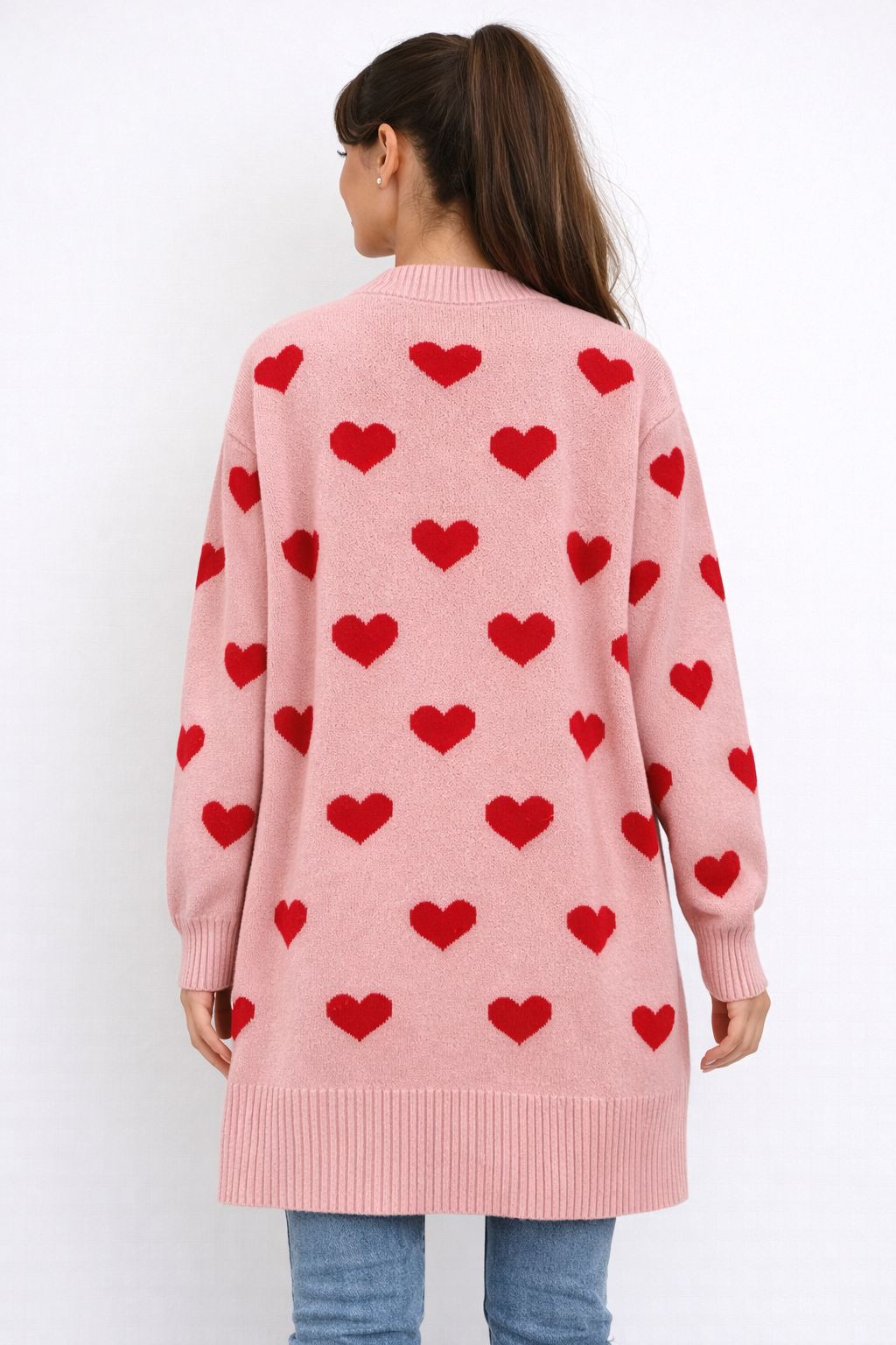 RAYANNE LONG HEART CARDIGAN