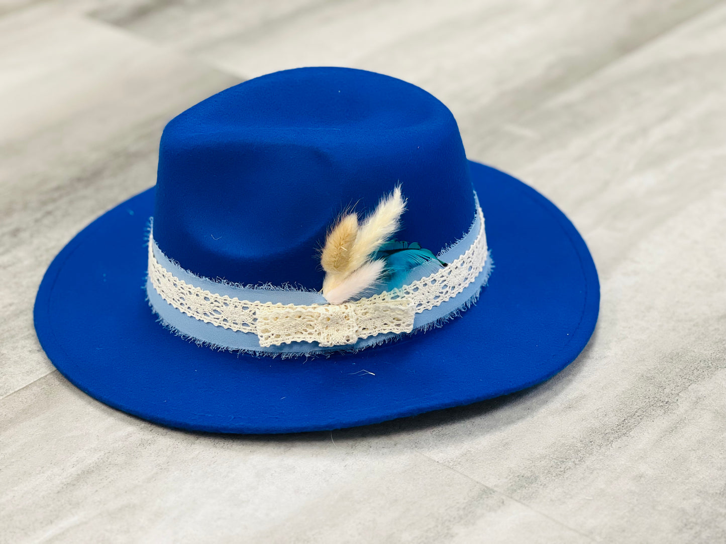 FEDORA HAT | ROYAL BLUE