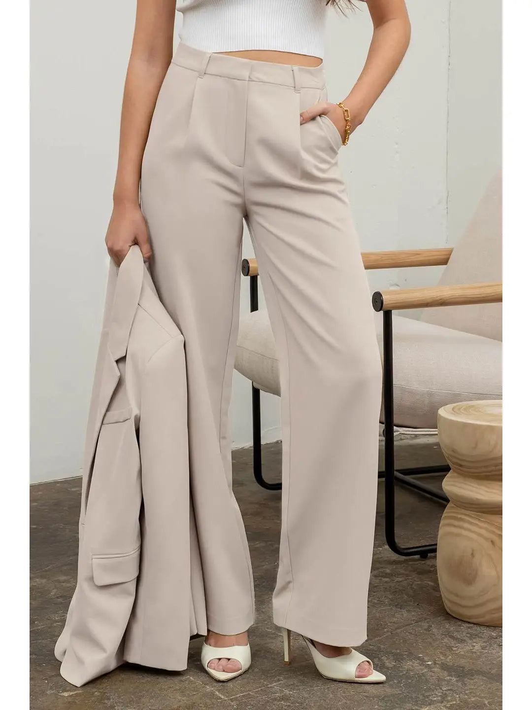 ARIA HIGH WAIST WIDE LEG PANT
