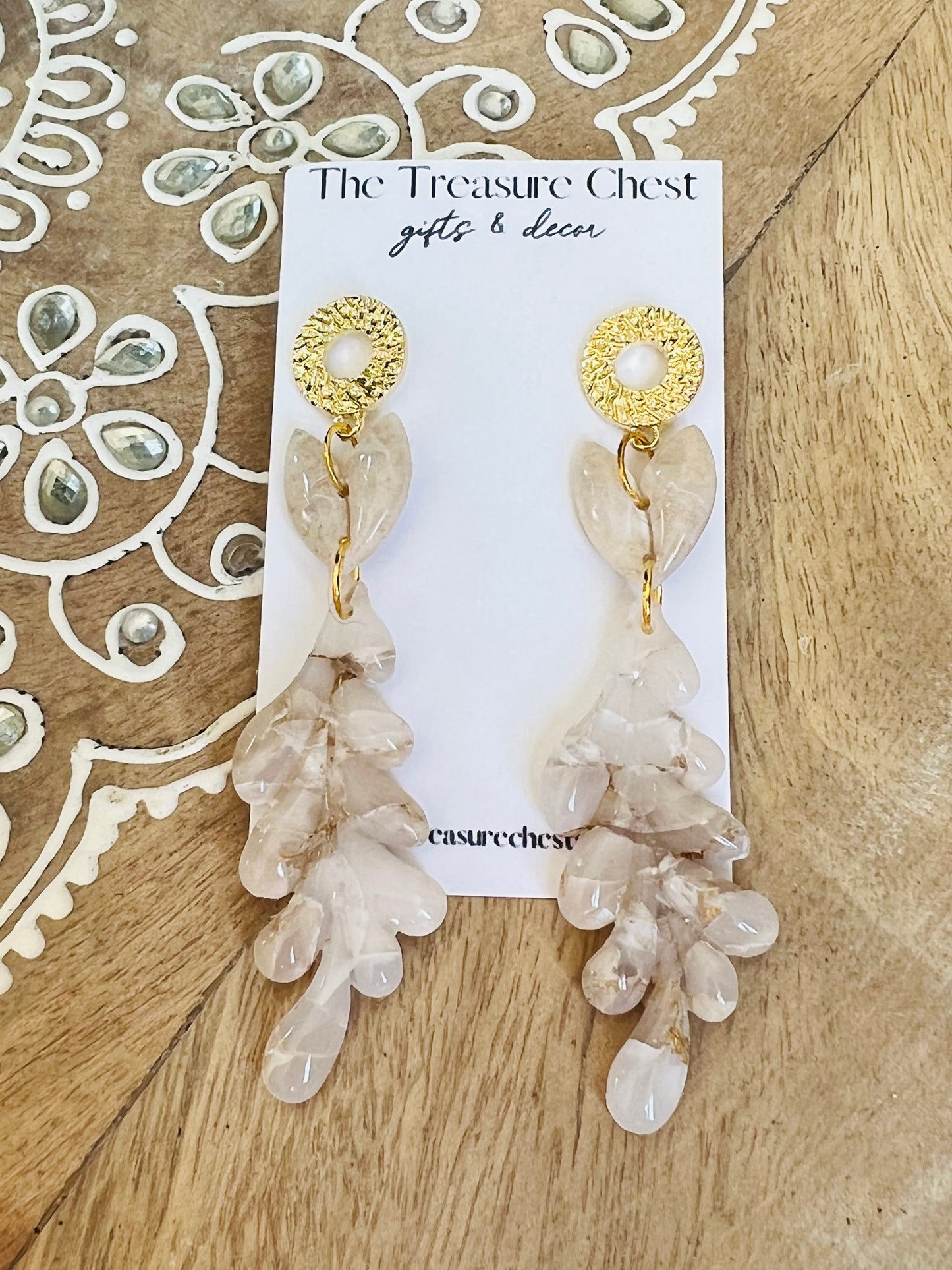 Eloise Dangle Polymer Clay Earrings