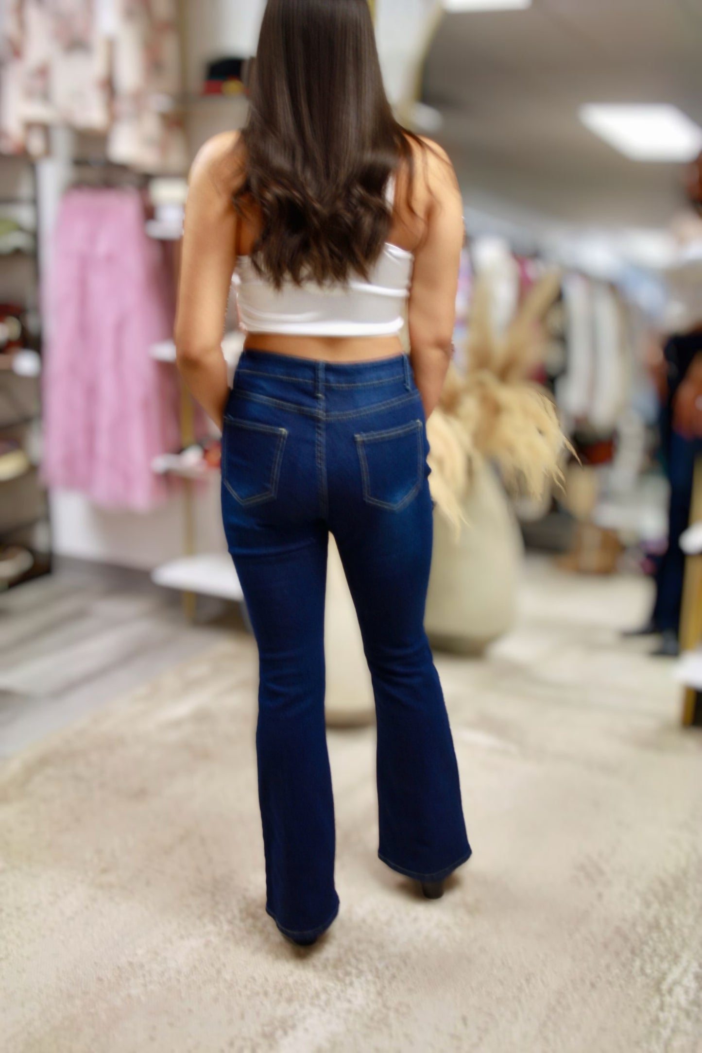 MARNEY FLARE LEG JEANS