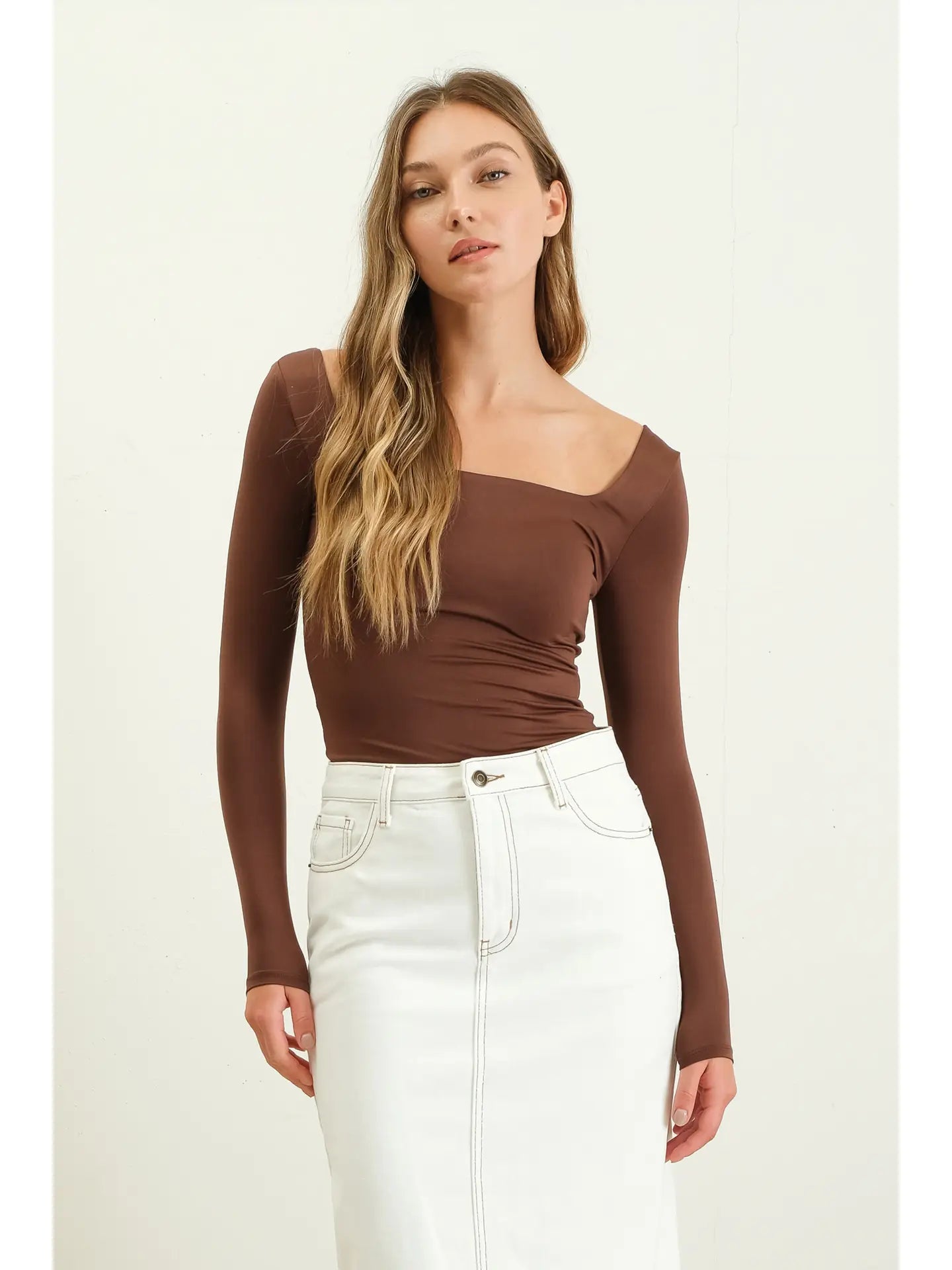 CATIANA LONG SLEEVE TOP