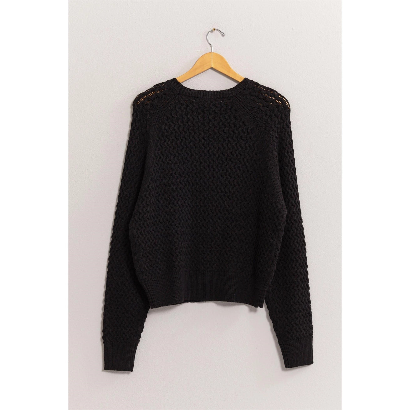 ROCKY SWIRL KNIT SWEATER