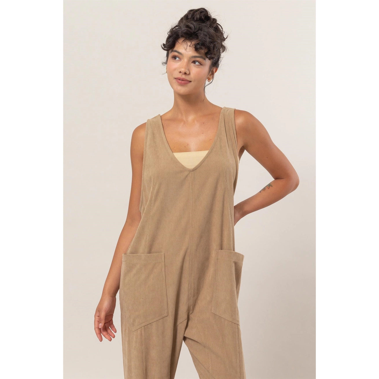 ROSEMARY CORDUROY JUMPSUIT
