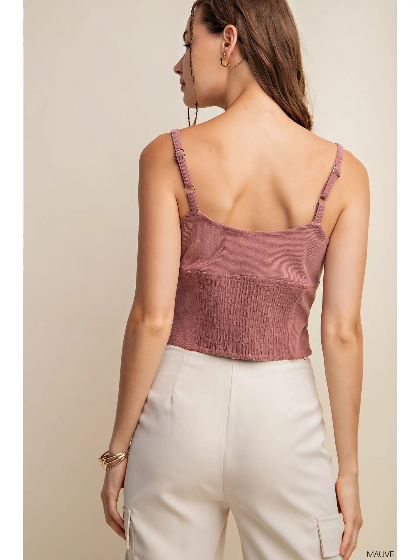 SADEIGH CORDUROY TANK TOP