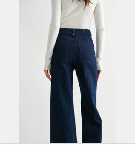 RILEY HIGH RISE WIDE LEG JEANS