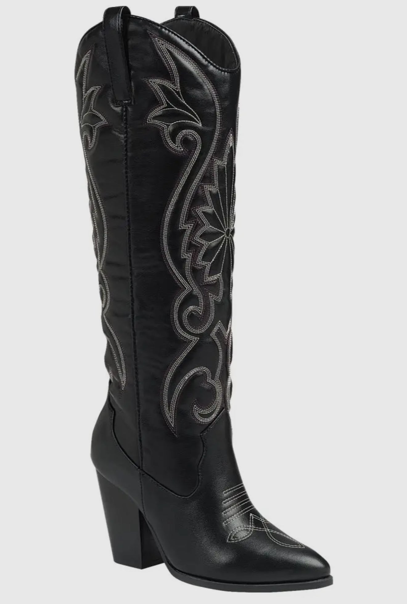MORGAN CLASSIC COWBOY BOOTS | BLACK