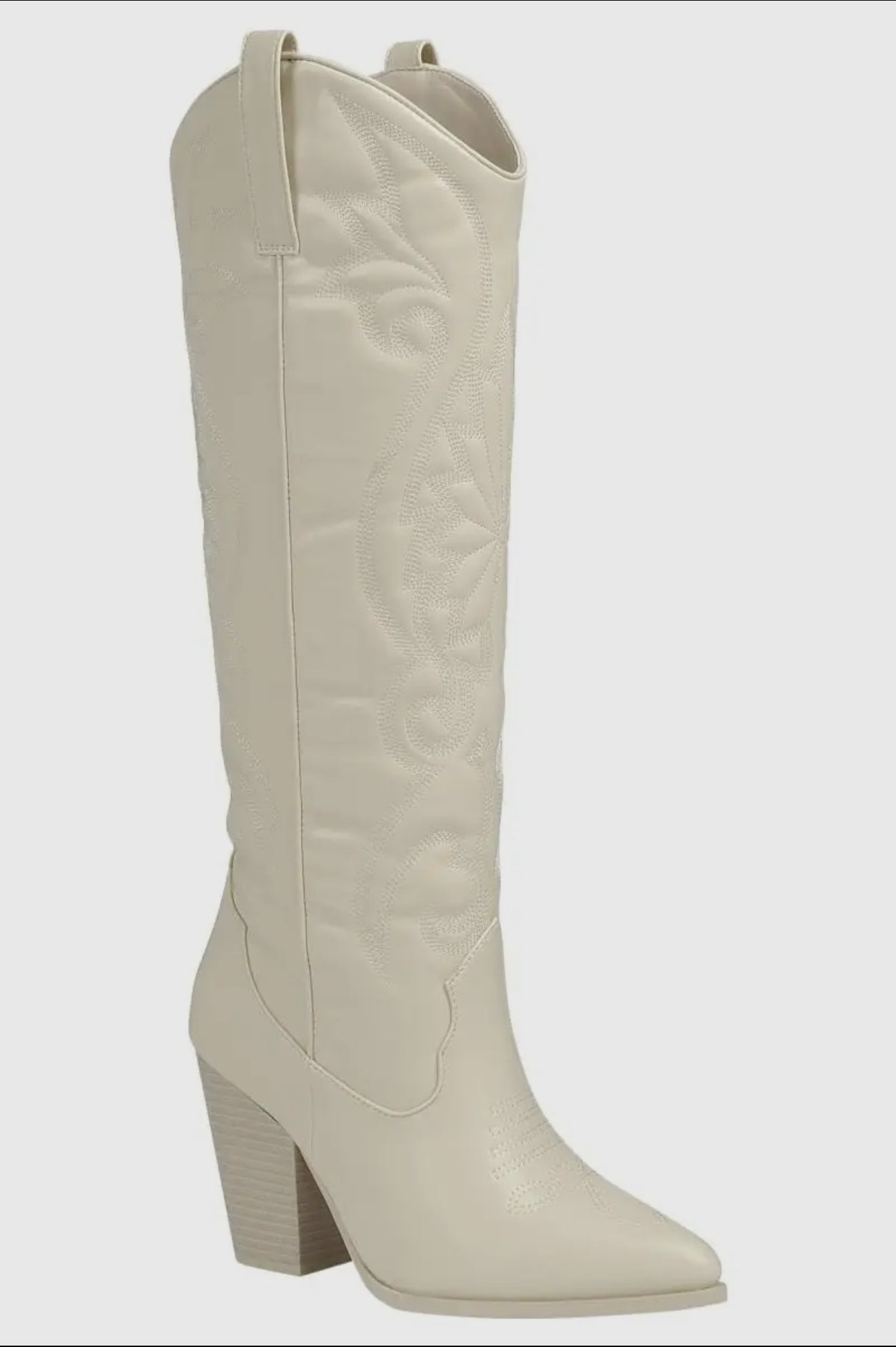 MORGAN CLASSIC COWBOY BOOTS | BONE