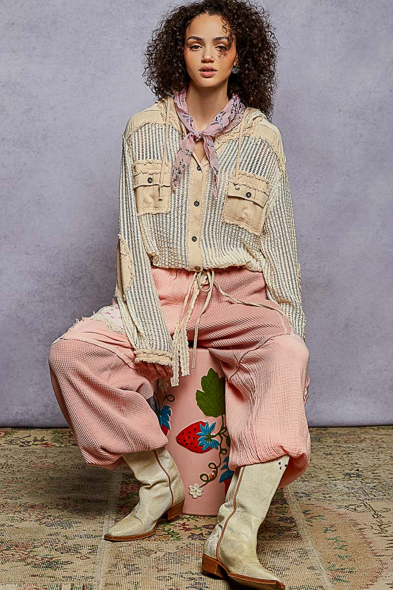 ADDYLYN OPEN KNIT JACKET