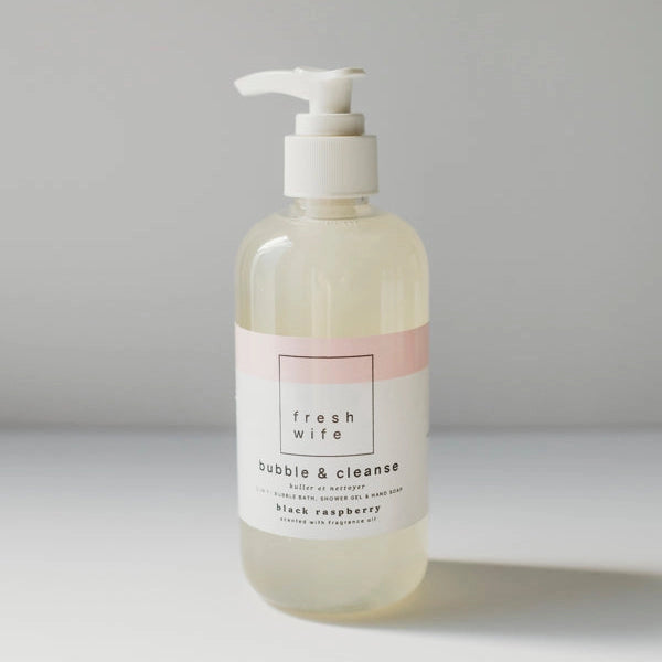 3 IN 1 BUBBLE BATH - SHOWER GEL - HAND WASH | BLACK RASPBERRY