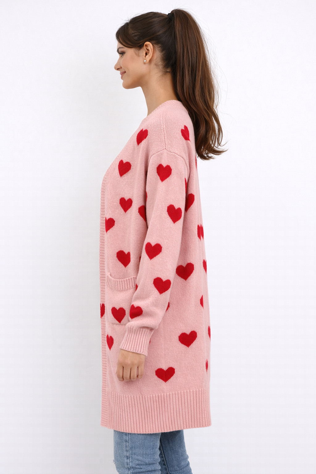 RAYANNE LONG HEART CARDIGAN