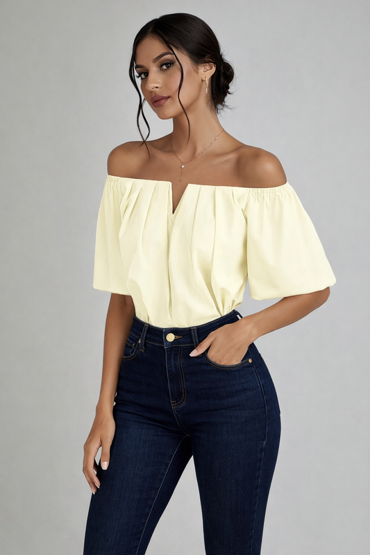 ARTEMIS STRAPLESS BLOUSE
