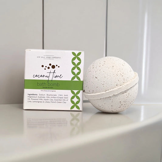 COCONUT LIME BATH BOMB