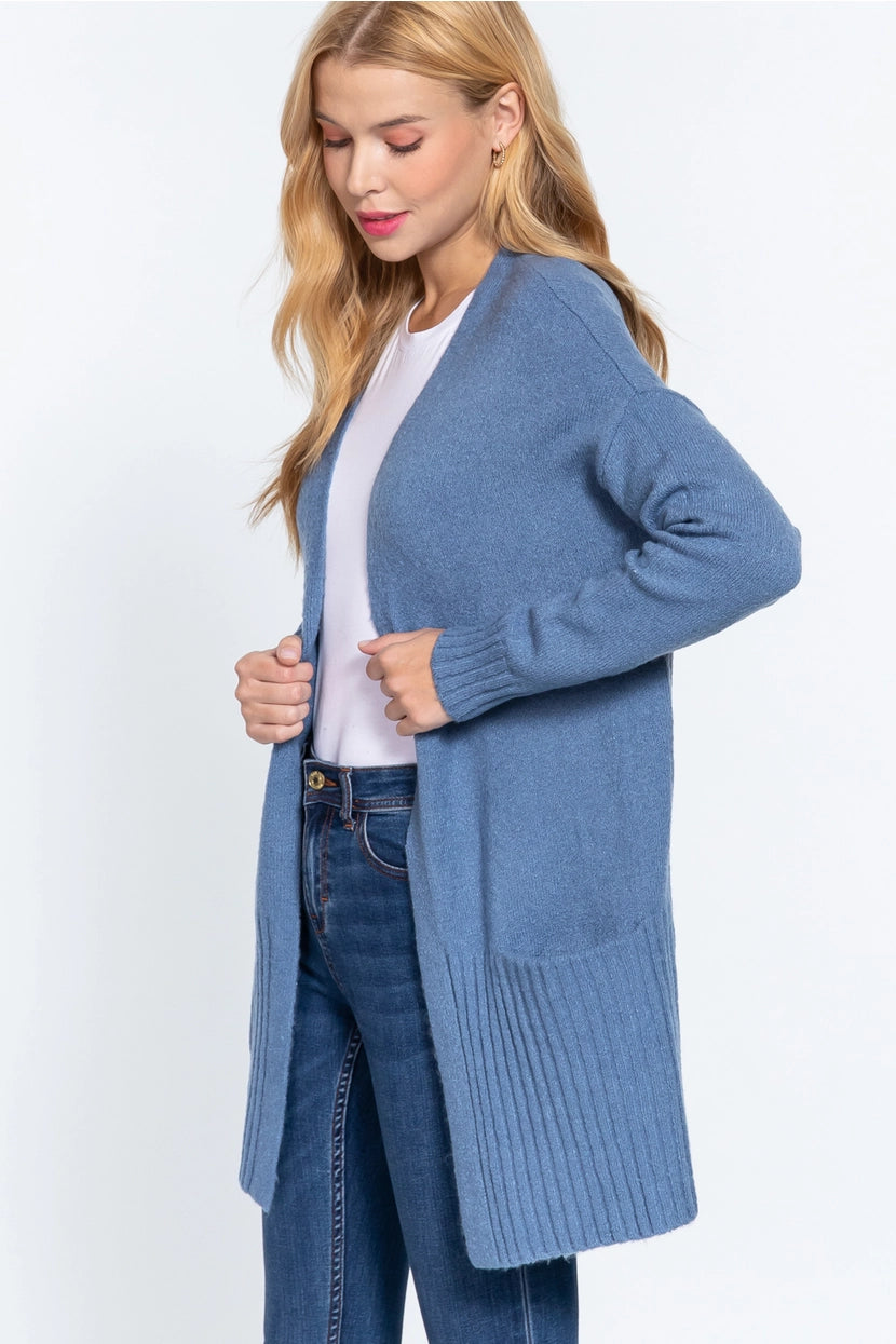 SATURN OPEN FRONT CARDIGAN