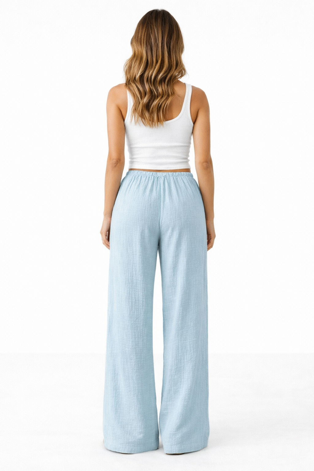 LINNEA CASUAL PANTS | BLUE