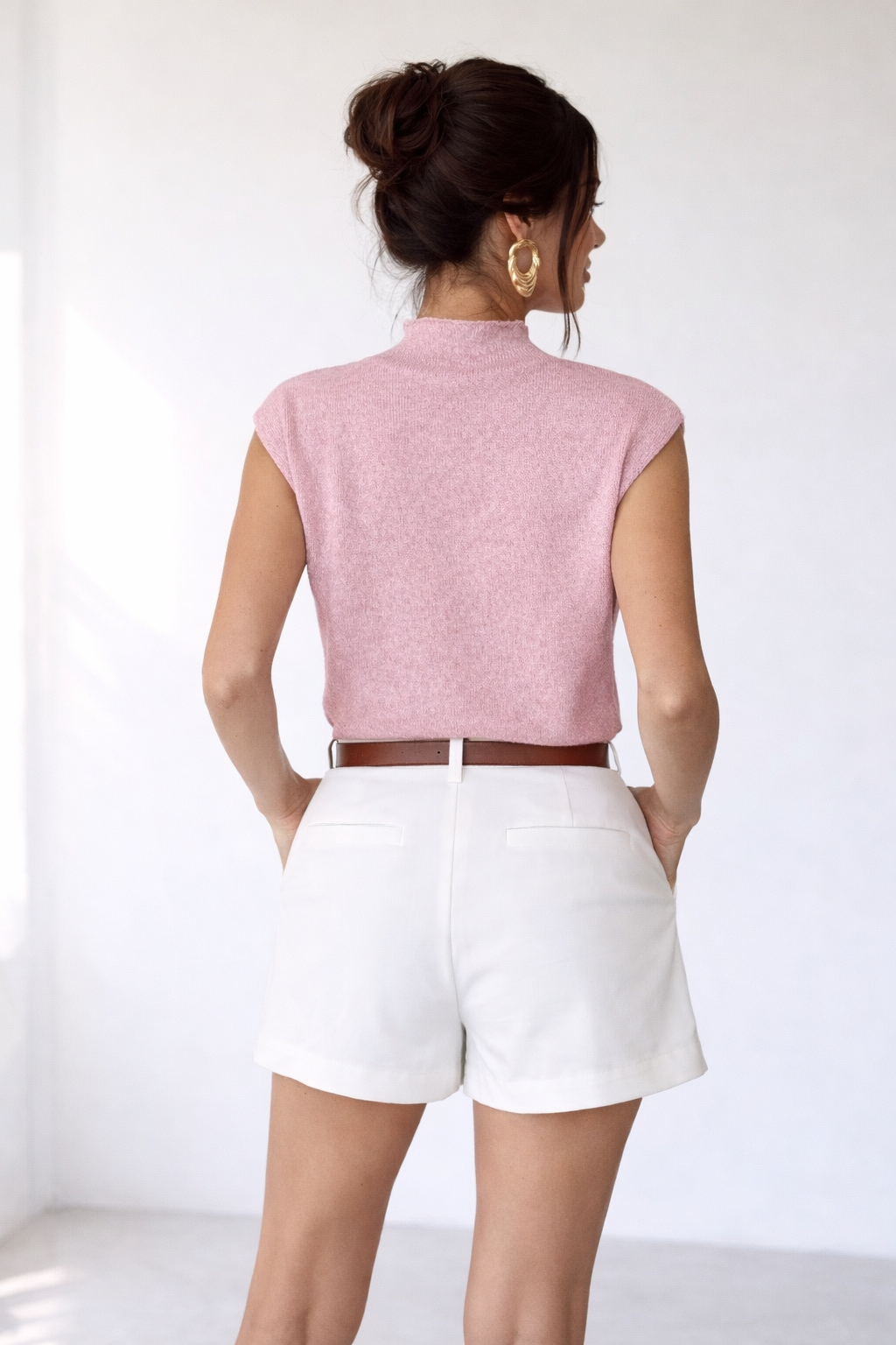 ELLARAH CAP SLEEVE SWEATER