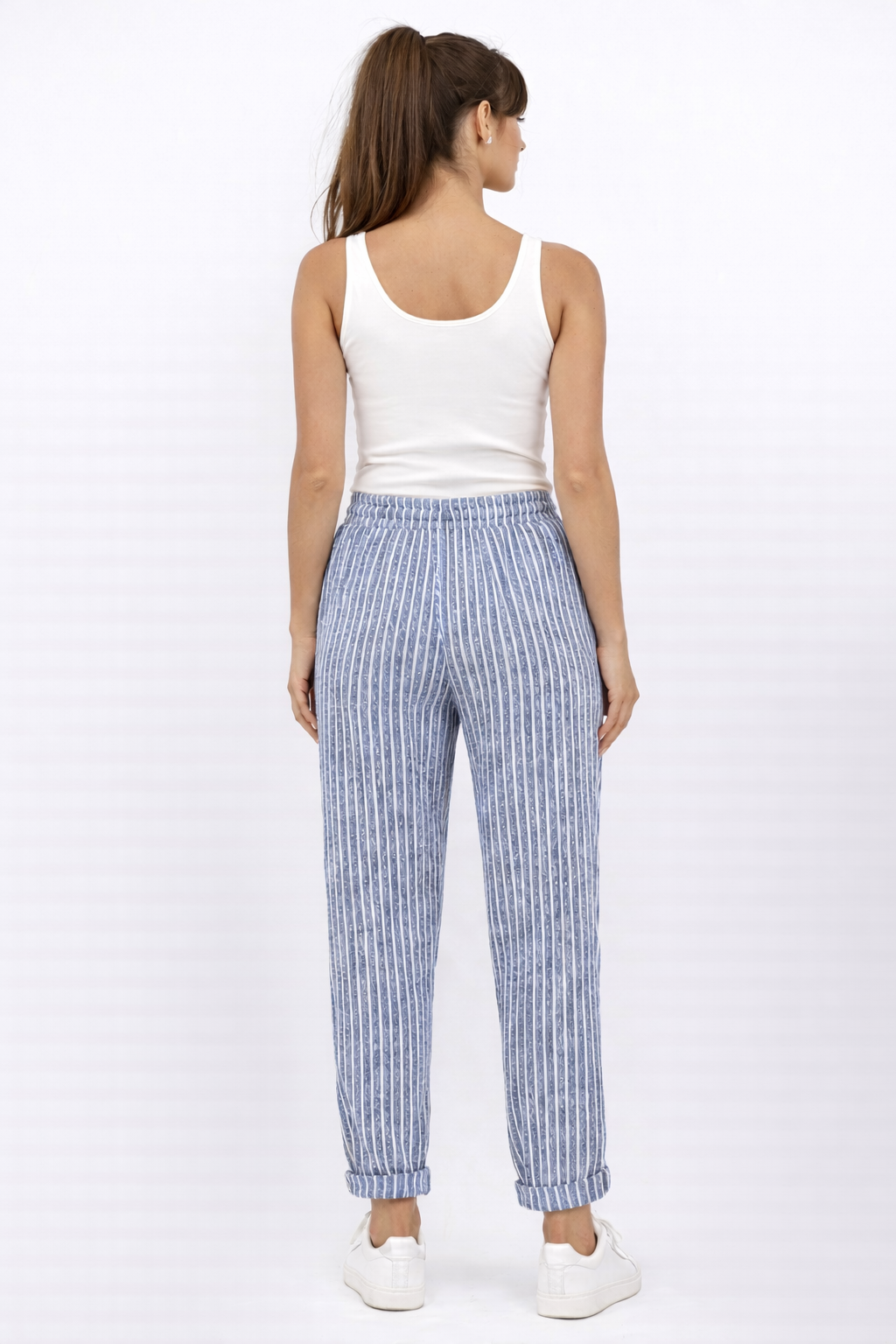 NATALIE STRIPED PANTS