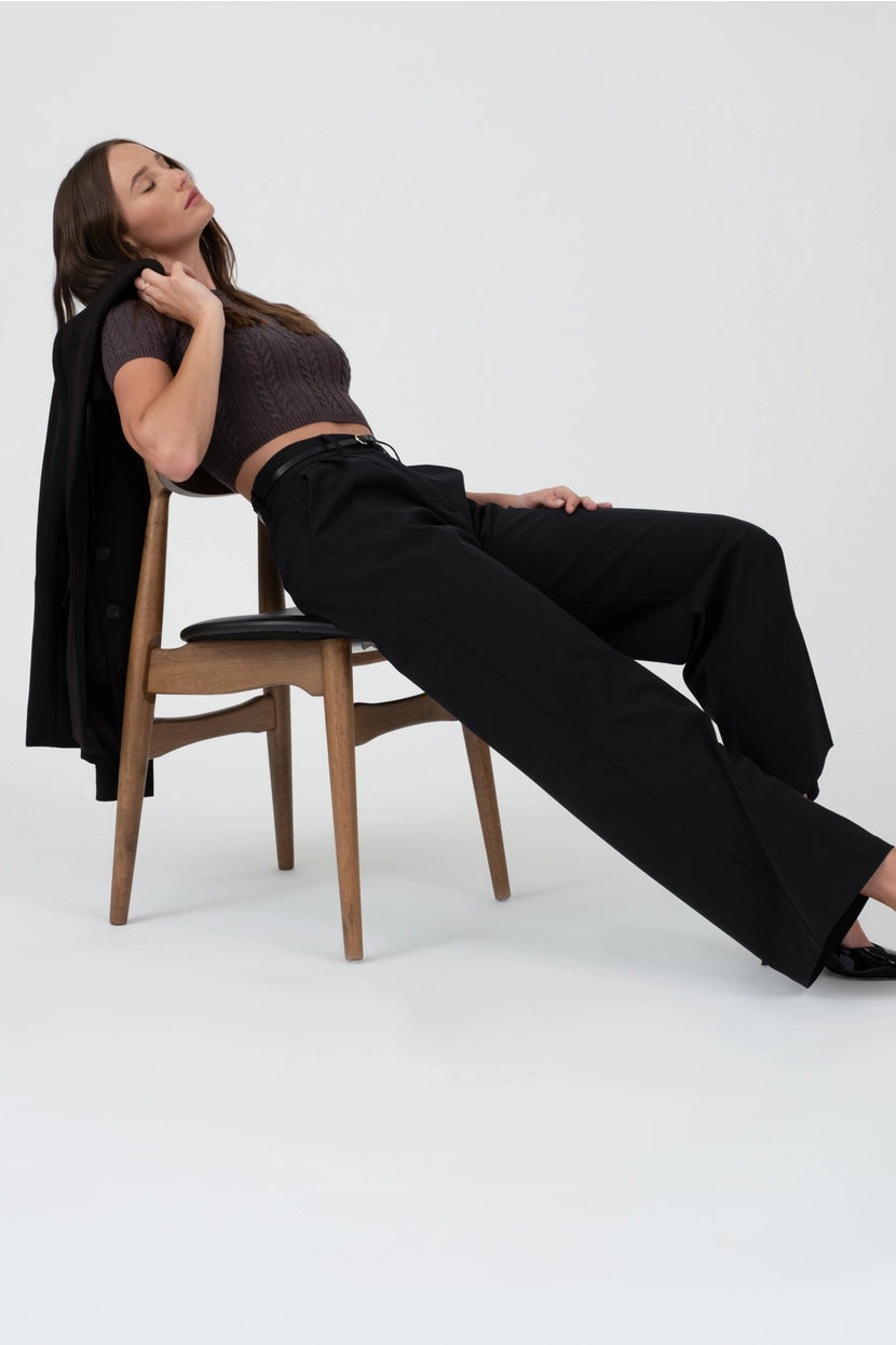 LINCOLN WIDE LEG DRESS PANTS