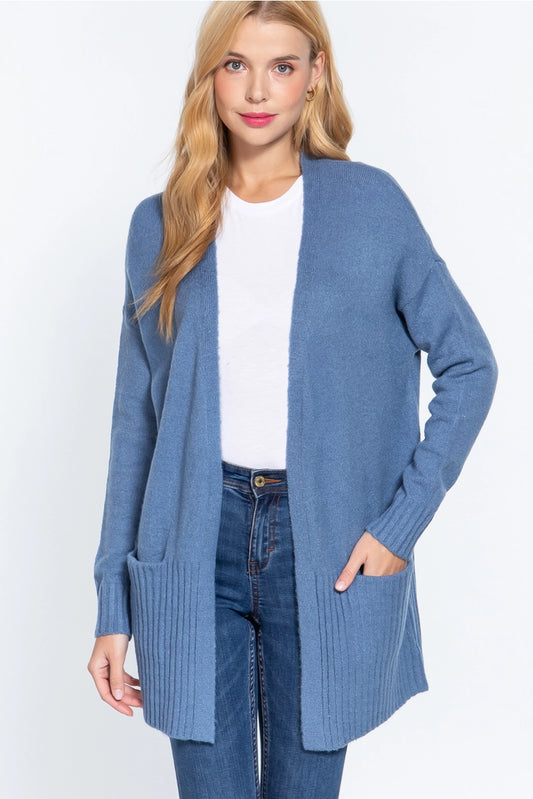 SATURN OPEN FRONT CARDIGAN