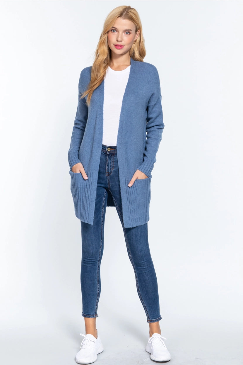 SATURN OPEN FRONT CARDIGAN