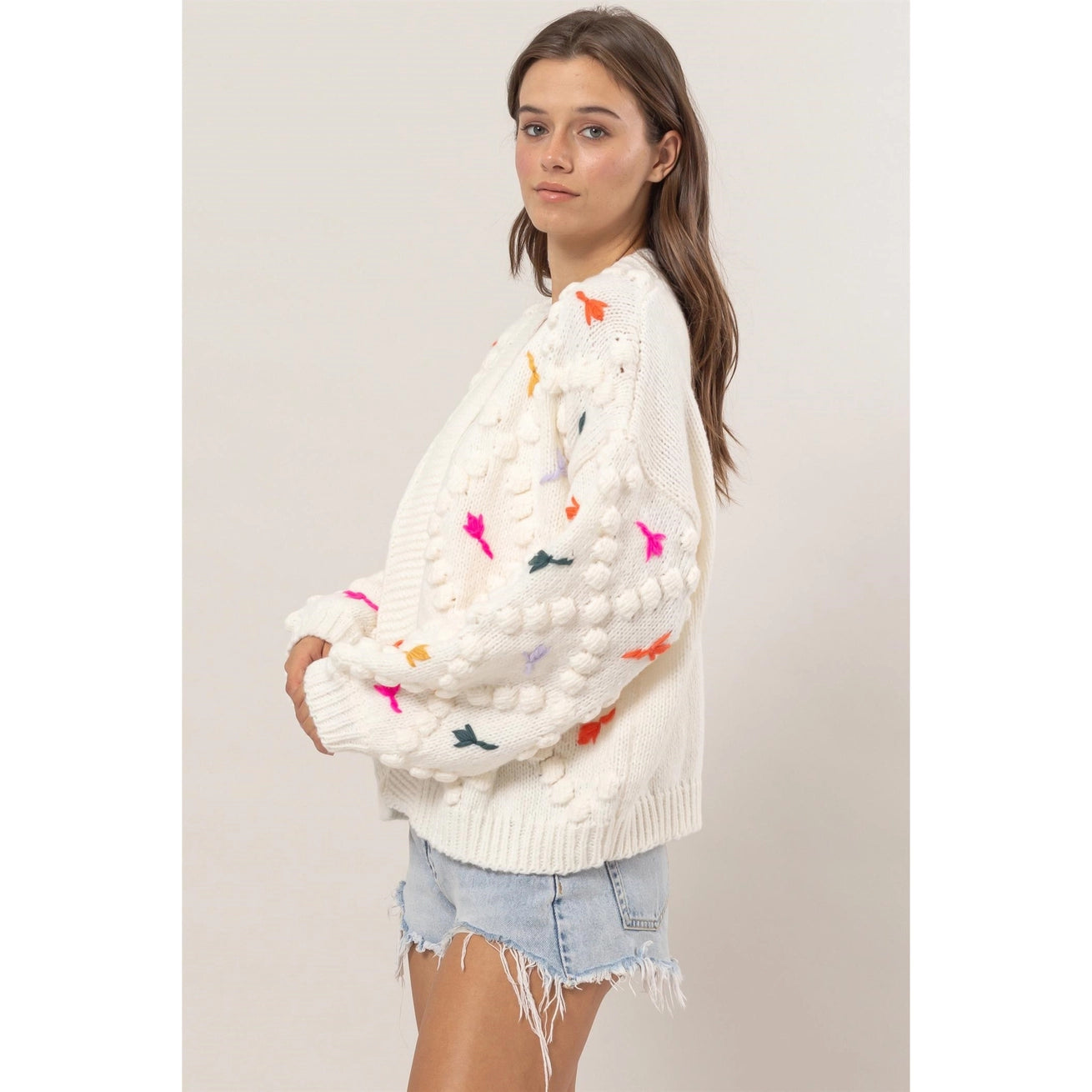 ASHLEY KNIT CARDIGAN SWEATER