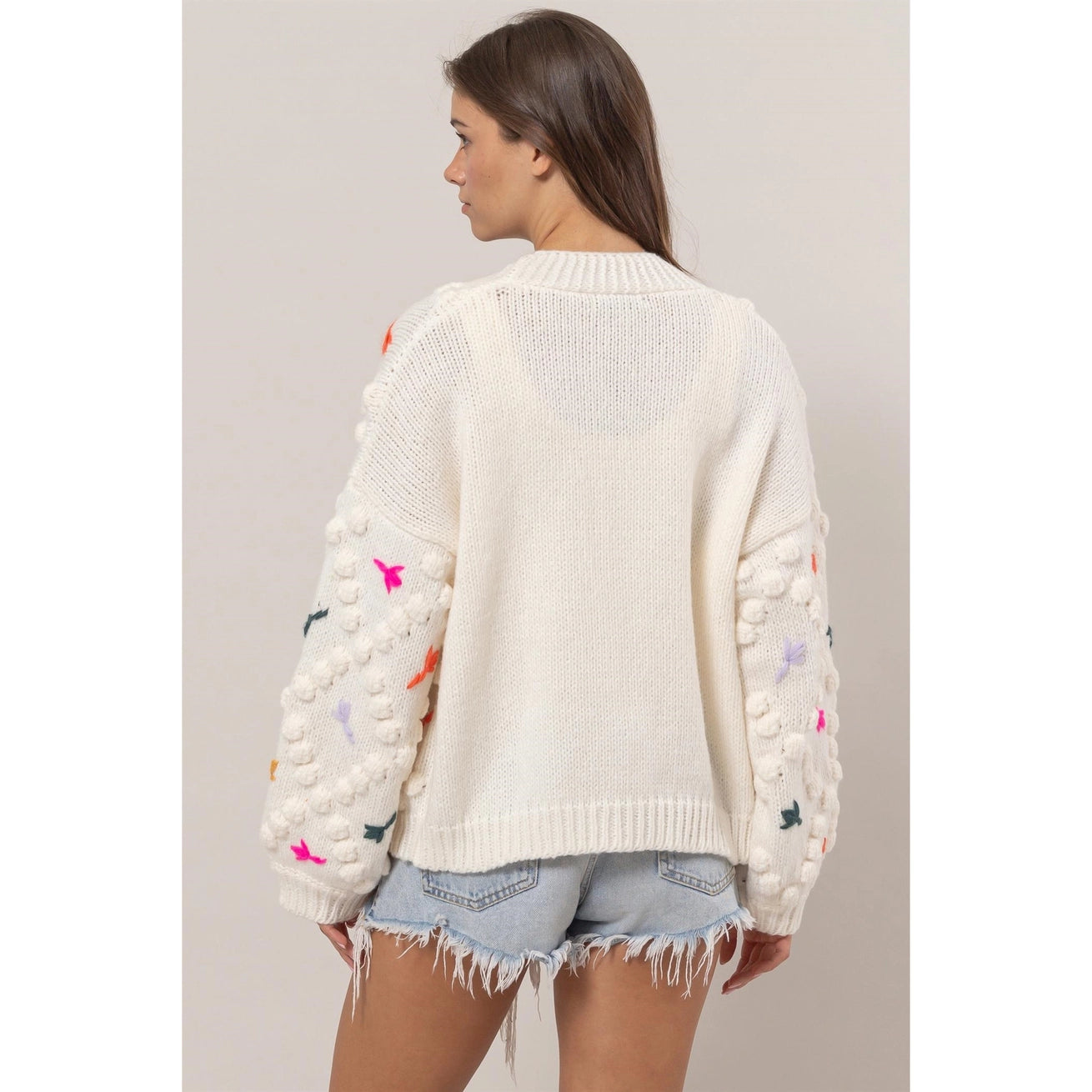 ASHLEY KNIT CARDIGAN SWEATER