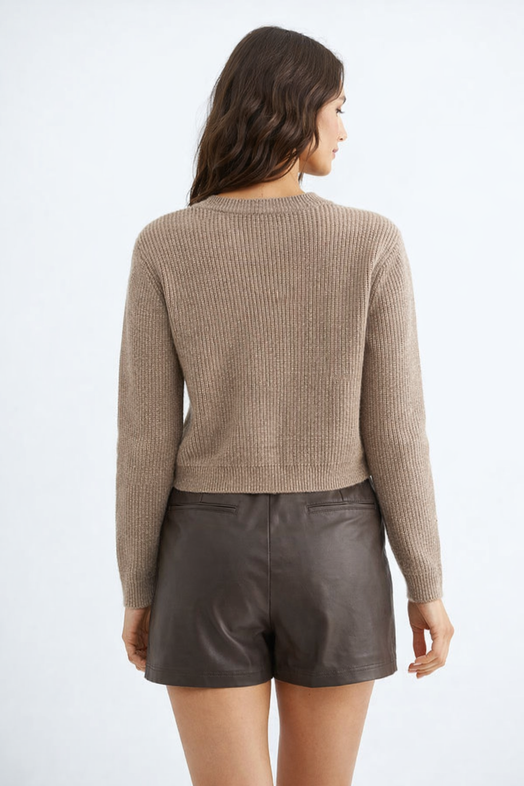 LORELEI BOW TIE FRONT KNIT SWEATER