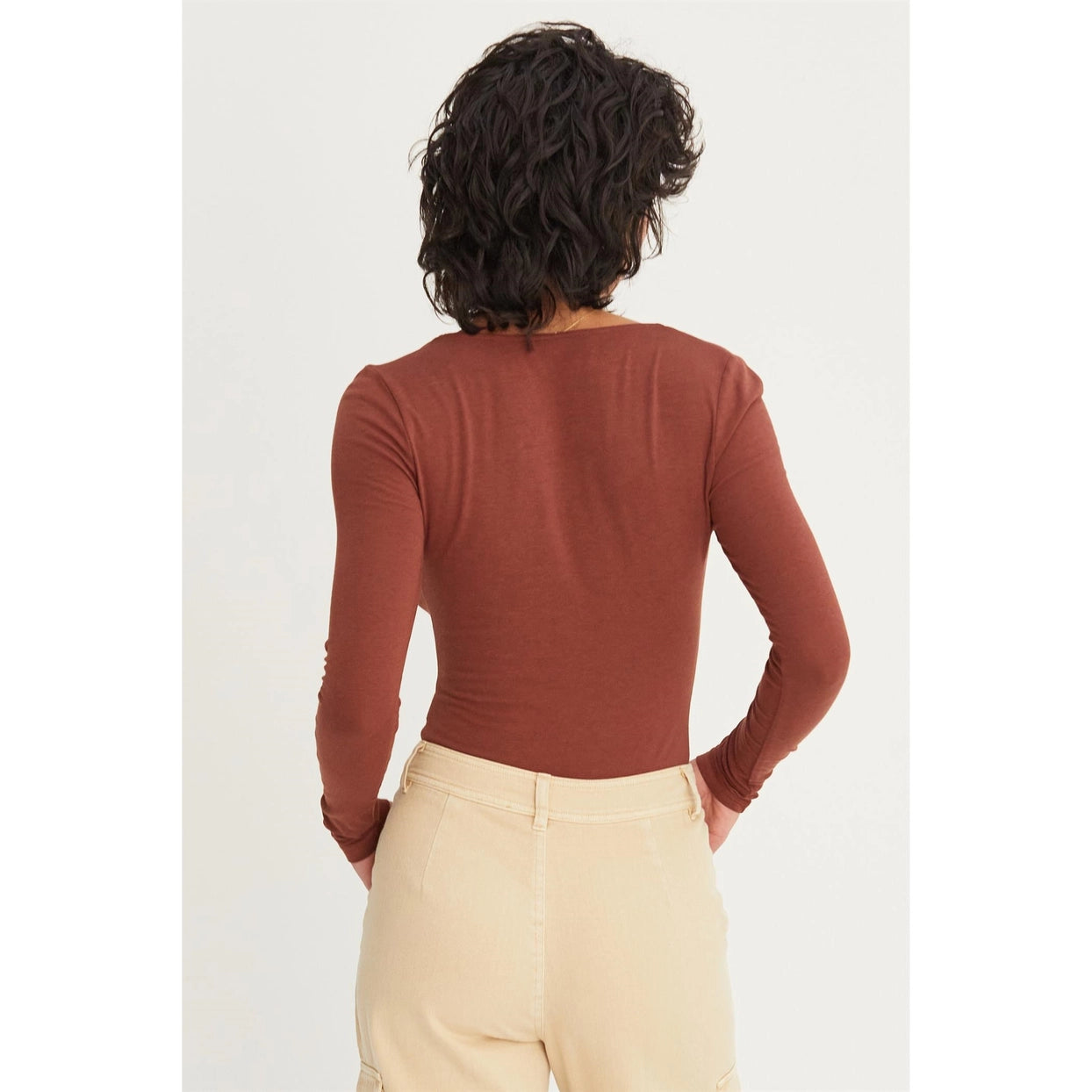 CELLA EVERYDAY BODYSUIT | BROWN