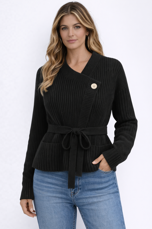 AVALON BELTED CARDIGAN