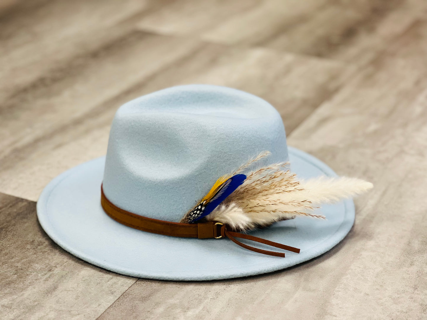 FEDORA HAT | BLUE