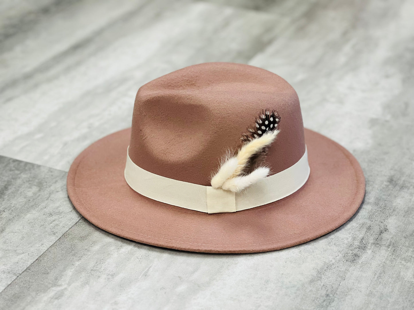 FEDORA HAT | MAUVE