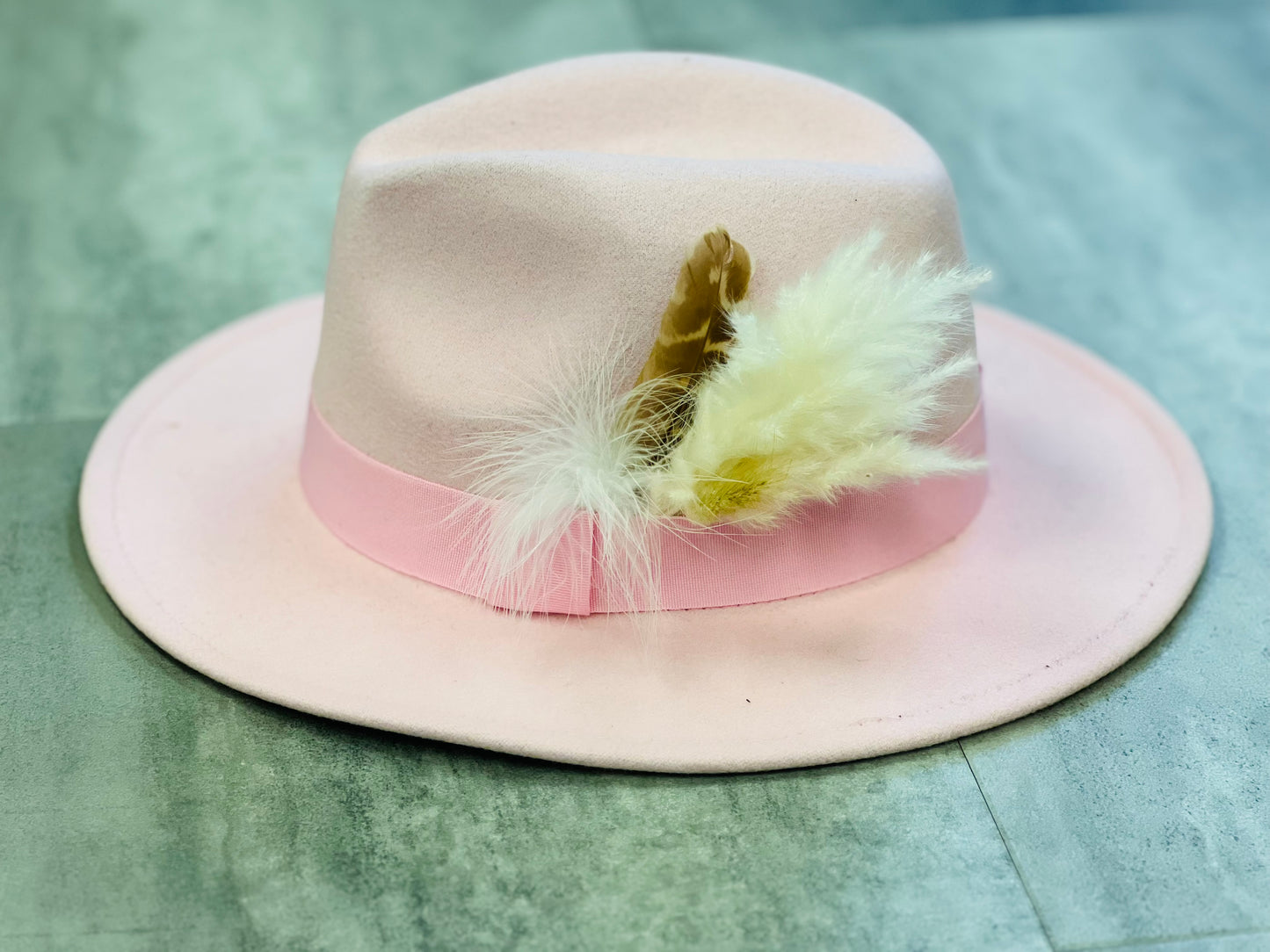 FEDORA HAT | SOFT PINK