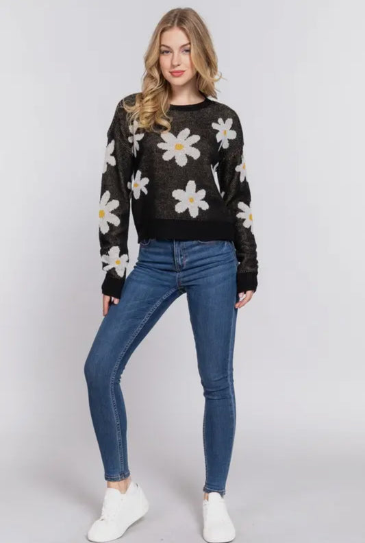 FLOWER POWER SWEATER