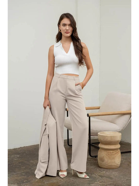 ARIA HIGH WAIST WIDE LEG PANT