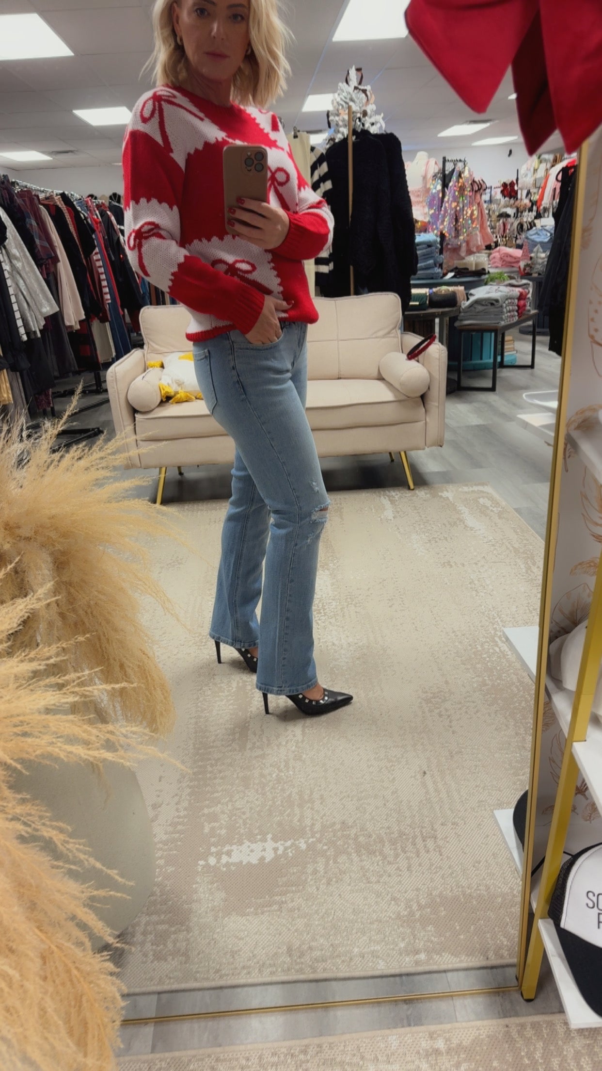 LUKEA STRAIGHT LEG JEANS