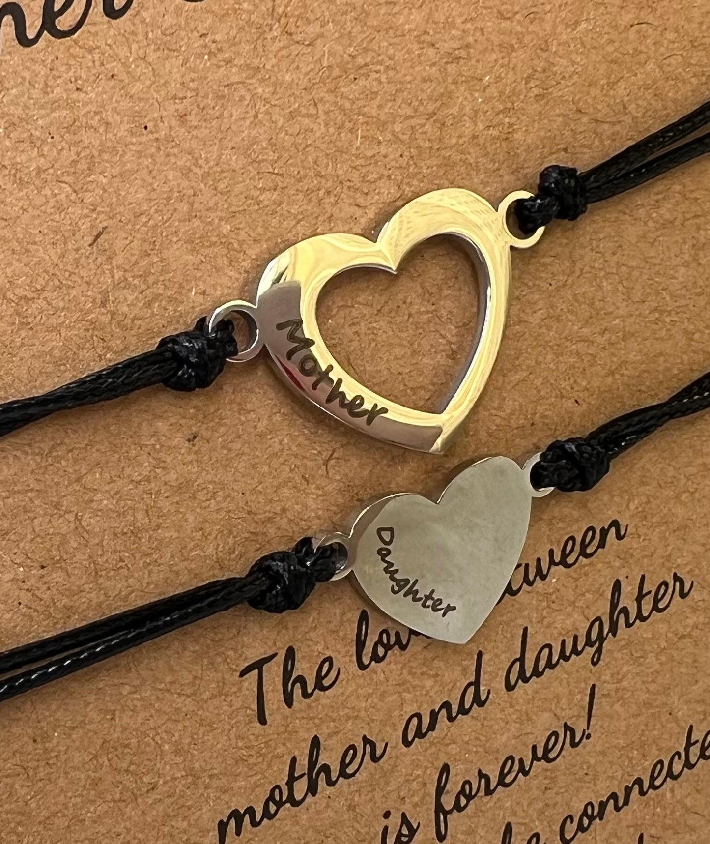 Mother and Daughter Bracelet Set of 2
