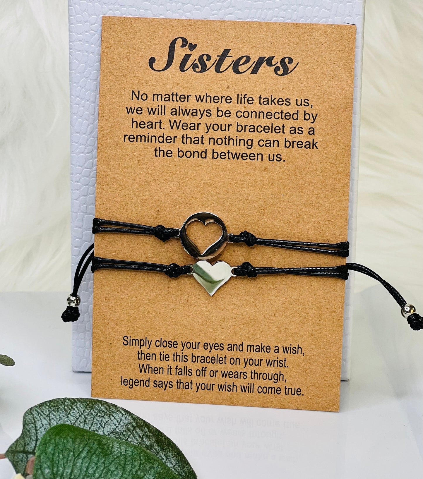 Sisters Adjustable Bracelet Set of 2