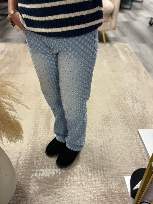 GARROW STRAIGHT LEG JEANS | LIGHT WASH