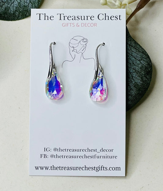 Josie Iridescent Teardrop Earrings