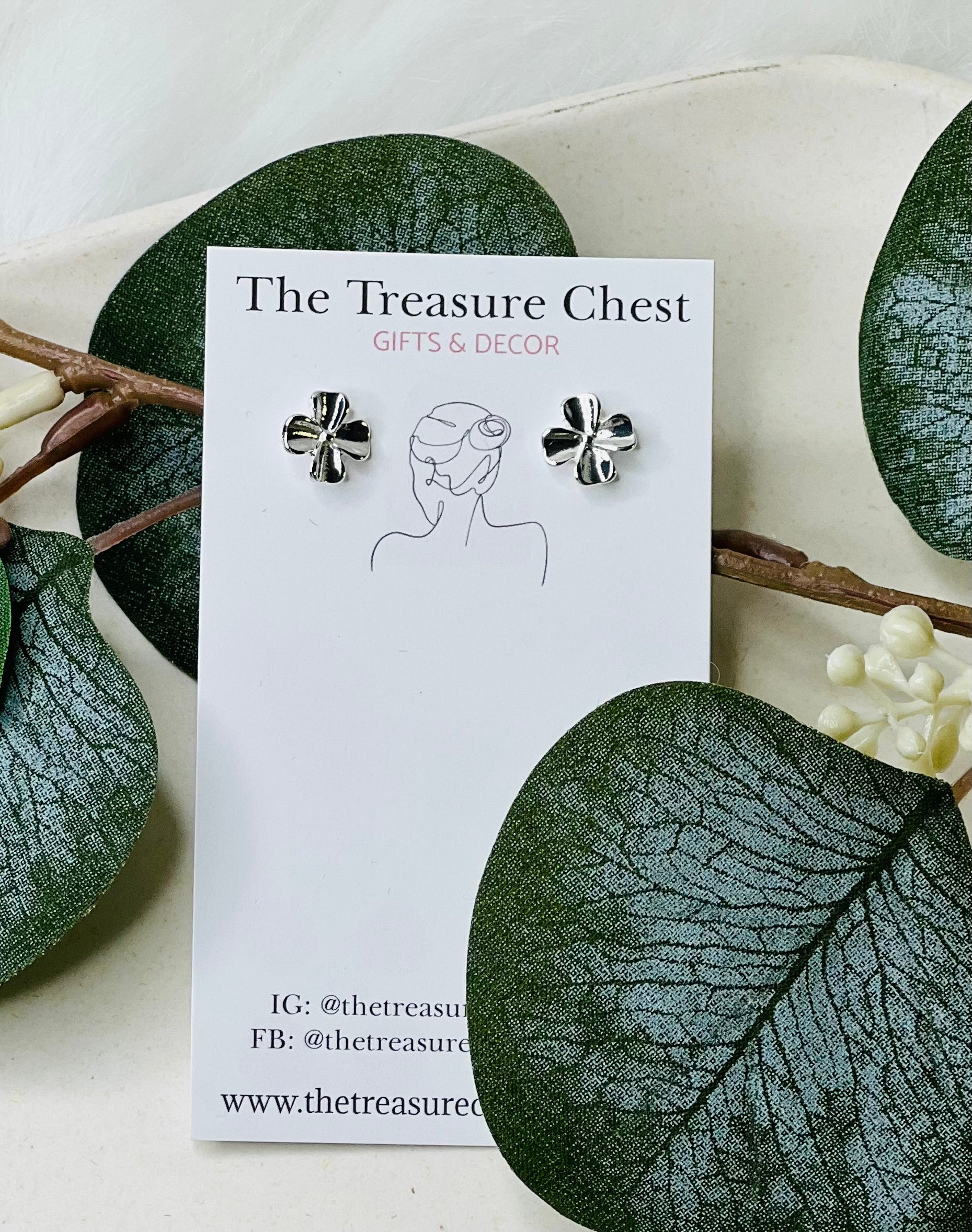 Clover Stud Earrings