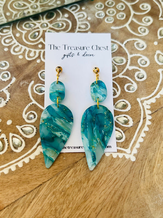 Emery Dangle Polymer Clay Earrings