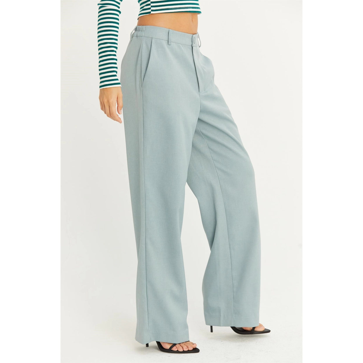 JENNA HIGH WAIST STRAIGHT LEG PANTS