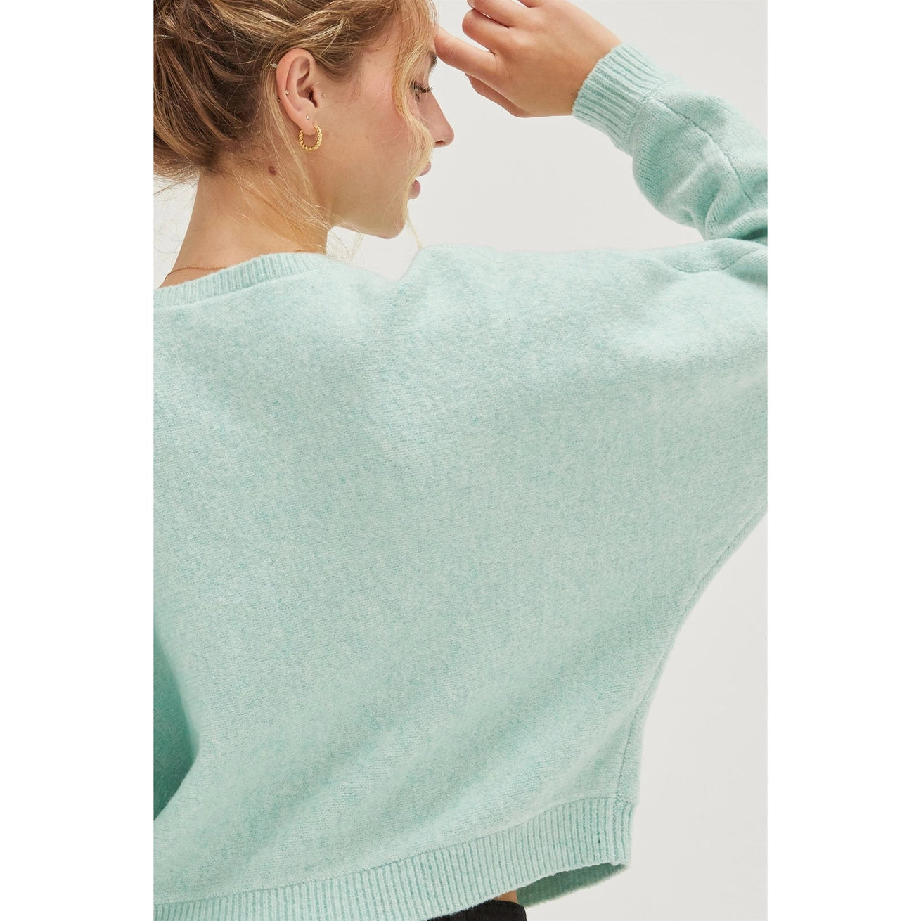 LANA DOLEMAN SLEEVE SWEATER