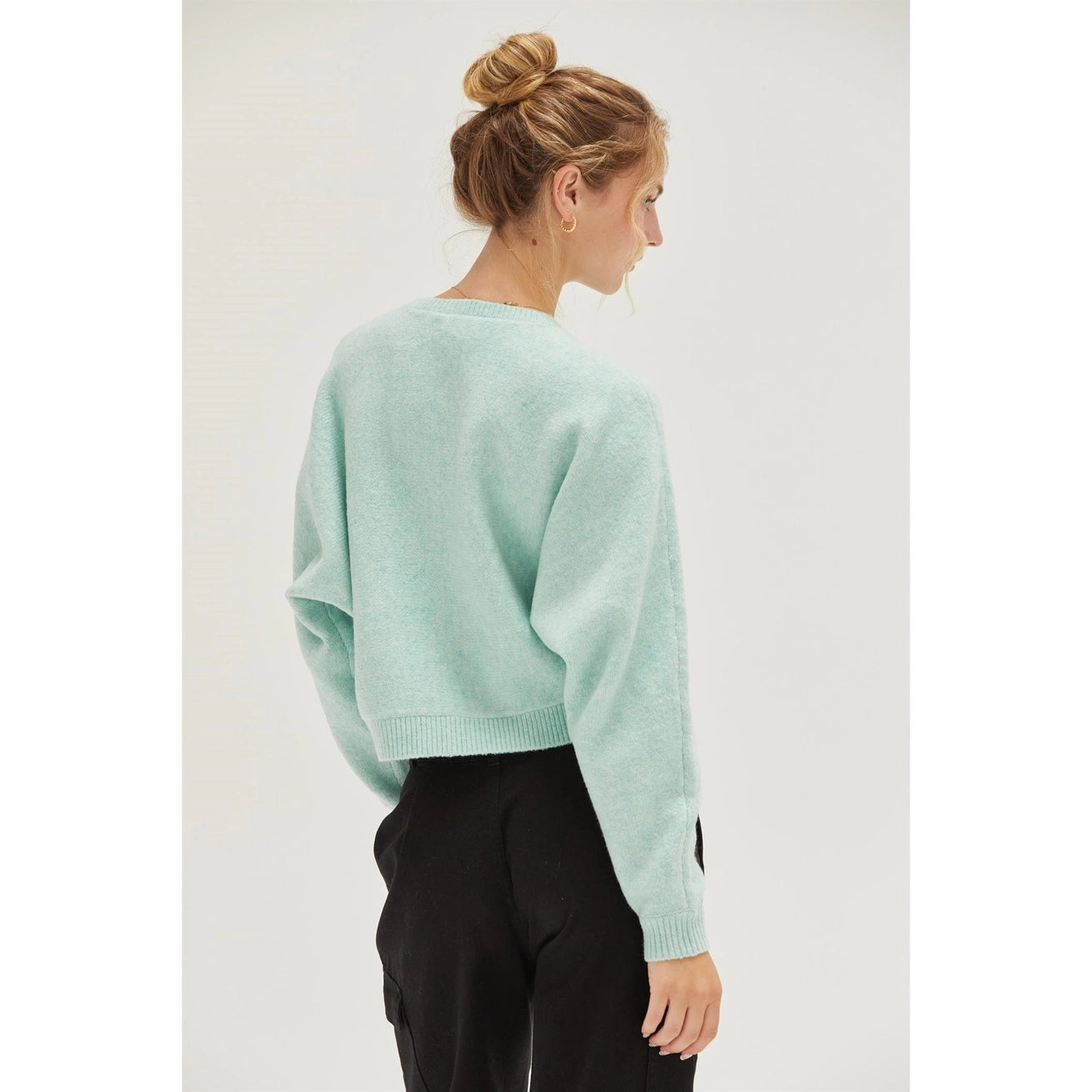 LANA DOLEMAN SLEEVE SWEATER