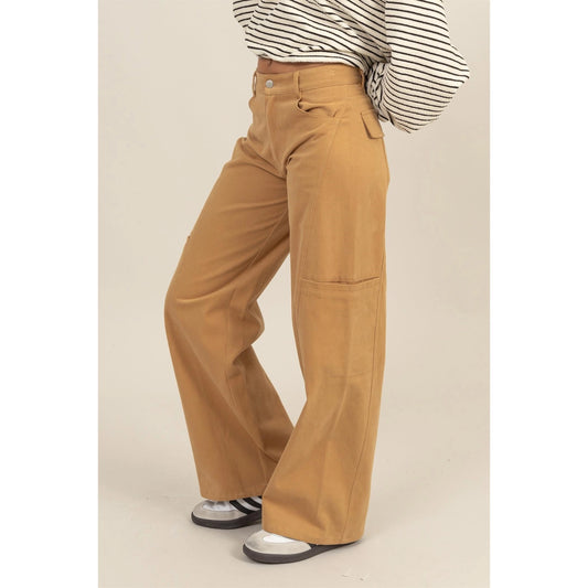 LEVI HIGH WAIST WIDE LEG UTILITY PANTS