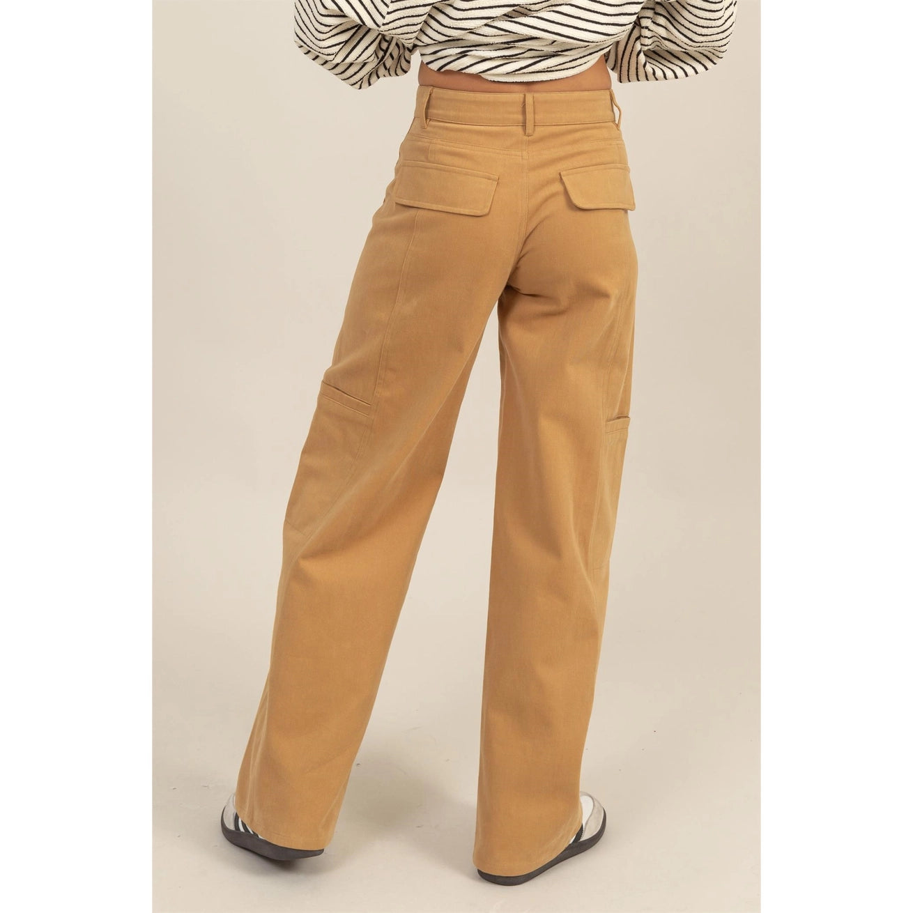 LEVI HIGH WAIST WIDE LEG UTILITY PANTS